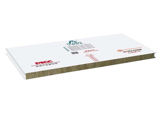acheter Panneau sandwich en laine de roche à isolation thermique standard GMP pour la prévention des incendies online manufacture
