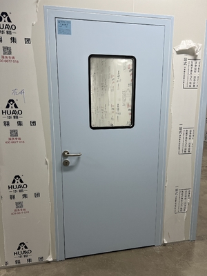 acheter Porte de salle blanche médicale à ouverture unique Porte de chambre d'hôpital Porte en acier Taille personnalisable online manufacture