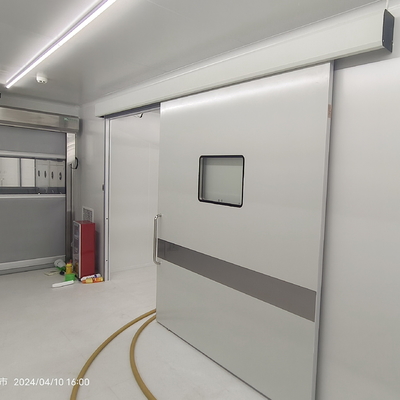 acheter Porte coulissante automatique de salle blanche pharmaceutique GMP avec panneau en acier inoxydable online manufacture