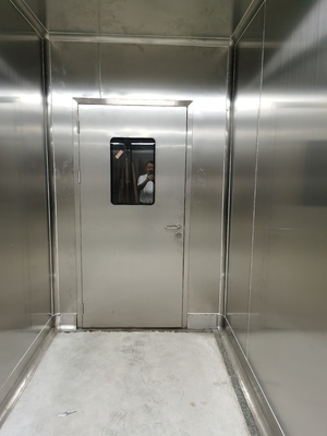 acheter Porte de salle blanche en acier inoxydable GMP 304 Porte d'entrée en acier inoxydable online manufacture