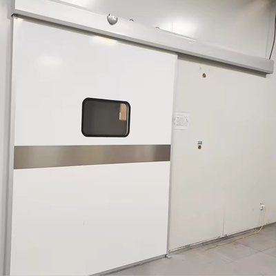acheter Isolement acoustique Salle blanche Porte coulissante automatique avec pulvérisation électrostatique antibactérienne online manufacture