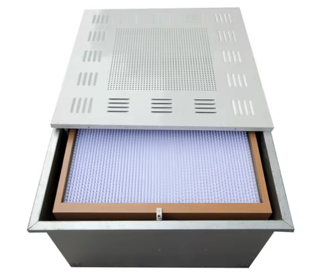 acheter Boîte de filtre HEPA modulaire en acier inoxydable pour la filtration de l'air des salles blanches des hôpitaux online manufacture