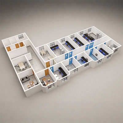 acheter Huuao ISO7 ISO8 GMP Cleanroom Modular Clean Room Class 100 Customized Clean Room Engineering Clean Room Project GMP/ISO Clean Room for Pharmaceutical Modular Cleanroom System Project with CE Certifica online manufacture