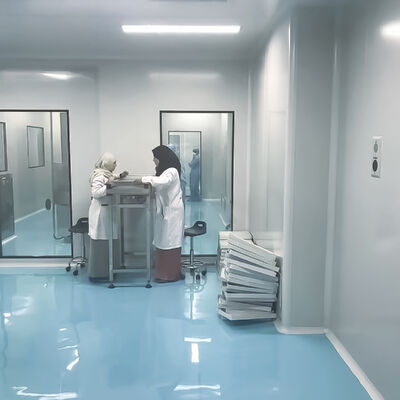 acheter HUAAO professionnel personnalisé moderne ISO classe 8 salle blanche modulaire exempte de poussière pour l'atelier de laboratoire hospitalier ignifuge fabrication en ligne
