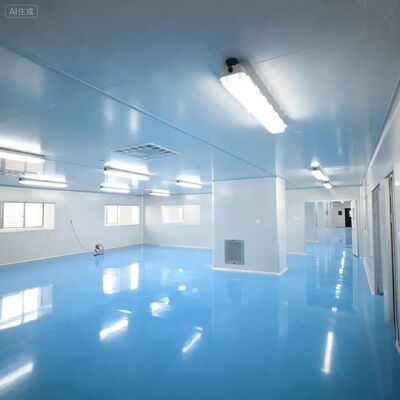 acheter HUAAO Moderne sans poussière modulaire propre cabine classe 1000 salle blanche pour l'hôpital et l'atelier d'utilisation ignifuge fabrication en ligne