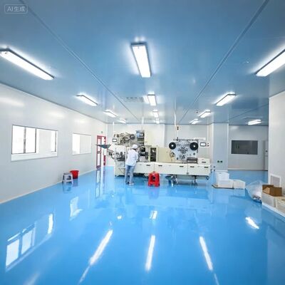 acheter HUAAO Moderne Modulaire Ignifuge Écologique ISO8 Classe 10000 Laine de Roche Préfabriqué Certifié CE Garantie 1 An Salle Blanche fabrication en ligne