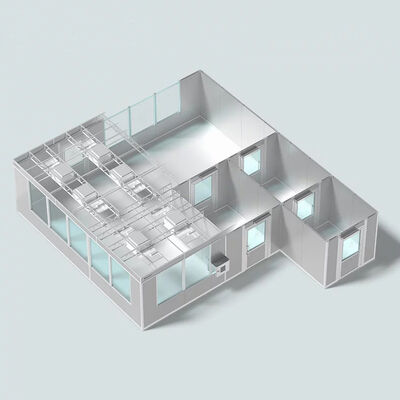 acheter HUAAO Chambre Blanche Modulaire Certifiée GMP pour Hôpitaux Médicaux et Ateliers, 66 m², Construction Ignifuge fabrication en ligne