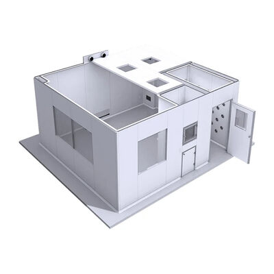 acheter HUAAO Solution Professionnelle de Salle Blanche Modulaire Ignifugée ISO5-9 Personnalisée pour Projets de Laboratoires, Ateliers, Hôpitaux et Salles Blanches fabrication en ligne