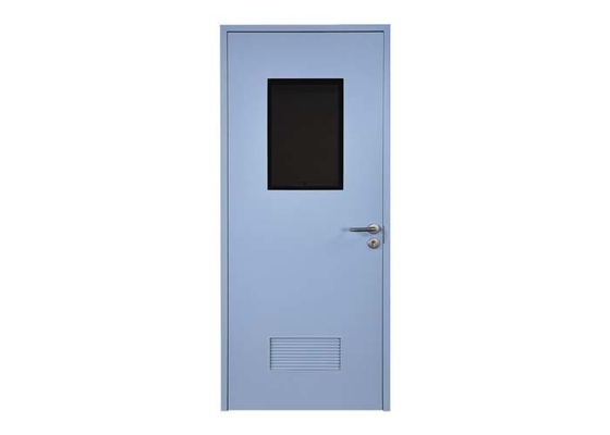 GMP Standard Modulaire Salle blanche Manul Porte pivotante Porte en acier de l' hôpital