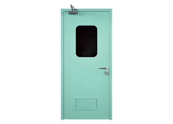 Porte pivotante en acier pour salle blanche Porte hermétique modulaire pour hôpital