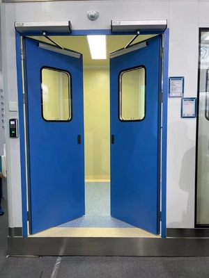 Matériau de la feuille du panneau de porte en acier galvanisé et étanchéité à l'air pour la porte pivotante en aluminium