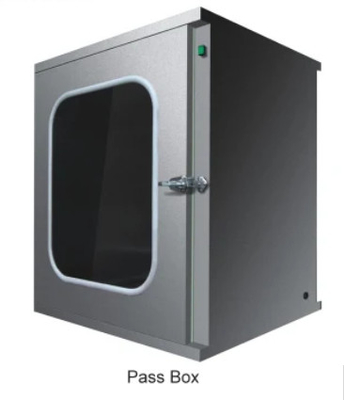 Dimensions personnalisées fenêtre de transfert de salle blanche boîte de passe en acier inoxydable multifonction