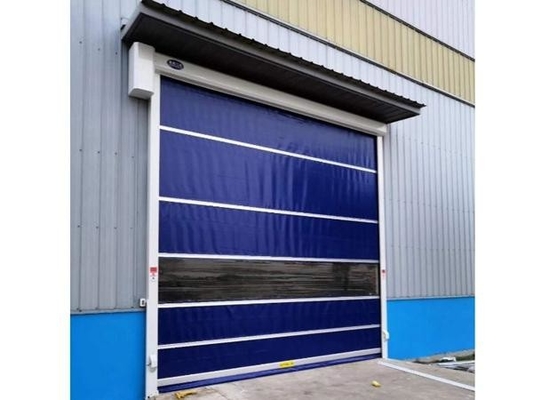 Porte à volets en PVC automatique accès à grande vitesse
