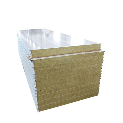 Huuao Pierre Pu Polyuréthane isolé à l'épreuve du feu Frigérateur de façade EPS Panneaux muraux sandwich métalliques insonorisés pour salle de stockage à froid