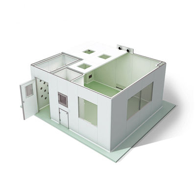 Solution de projet clé en main pour salle blanche Huuao Huuao avec flux d'air laminaire, laboratoires propres à pression d'air négative, salles blanches GMP pour l'industrie électronique